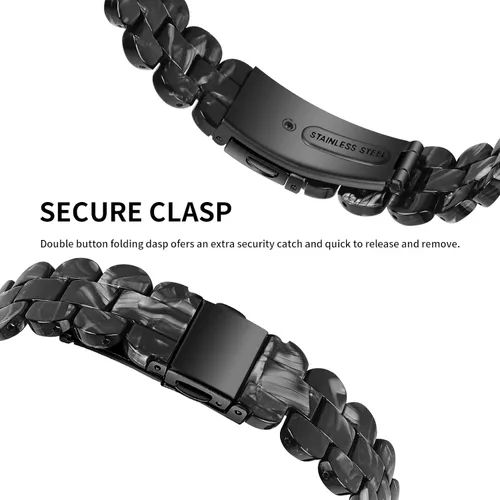 Vista 3 de TenCloud Bandas de resina compatibles con Fitbit Inspire 3 Band para Inspire 3 Smart Watch Band para mujeres y hombres, bandas deportivas ligeras