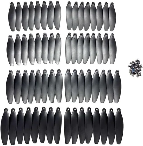 Vista 8 de E88 Drone E88 Folding RC Quadcopter Spare Parts Blade Propellers with Screw Accessories(16 PCS)