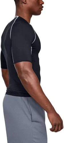 Vista 2 de Under Armour HeatGear Armour - Camiseta de compresión de manga corta para hombre