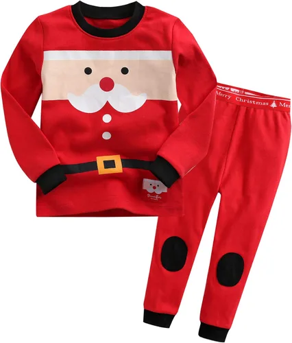 Vista 139 de VAENAIT BABY Infant Toddler Kids Adult Couple Family Matching Women Men Christmas Pjs Xmas Holiday Buffalo Plaid Pajama Set