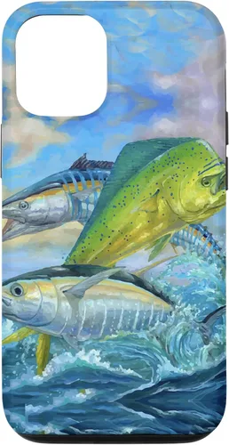 Vista 28 de Lindo Mahi Mahi Pesca Pescado Atún Caso para iPhone 17
