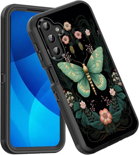 Vista 152 de Funda para Galaxy A14 5G, a prueba de golpes, 3 capas, protección de cuerpo completo, resistente, de alto impacto, para Samsung Galaxy A14 5G de 6.6