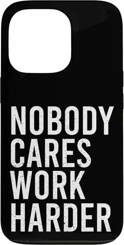 Vista 9 de Funda de regalo para iPhone 13 Nobody Care Work Hard Actitude Grit Hustle Success