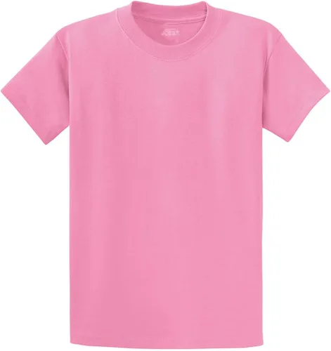 Vista 40 de Joe's USA Playeras pesadas de 6.1 onzas, 100% algodón para hombres en tallas regular, grande y alta Negro azabache