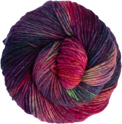 Vista 5 de Malabrigo Hilo de lana peinada teñida a mano (004 Verde Zafiro)