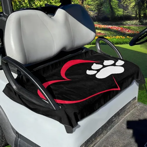 Vista 40 de Funda para asiento de carrito de golf, ligera, ajuste universal, accesorios para carrito de golf, fácil de instalar
