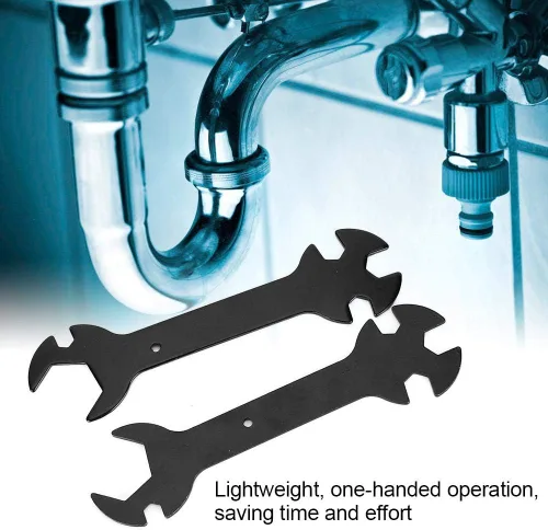 Vista 2 de Llave multifunción de 2 piezas,Llave inglesa de aleación,Llave de impresora 3D,Llave multiusos portátil Accesorios para impresora 3D