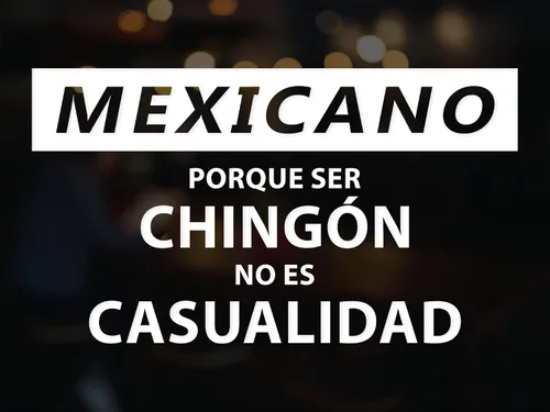 Vista 5 de Adhesivo adhesivo de México para coches Stiker para Carro, Troca Camioneta, Graciosa Mexicano Porque Ser Chingon no ES Casualidad