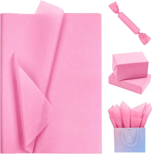 Vista 12 de Papel de seda negro para bolsas de regalo 80 hojas, papel de envolver de 14x20 pulgadas, relleno desmenuzado para manualidades y artesanías DIY