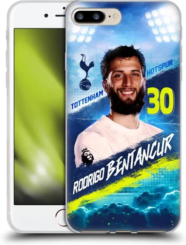 Vista 24 de Head Case Designs Officially Licensed Tottenham Hotspur F.C. Cristian Romero 2023/24 First Team Gel Case [Military Grade] Compatible with Apple