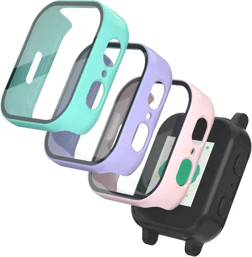 Vista 8 de SimpleThings Protector de pantalla compatible con Gabb Watch 3, paquete de 3 protectores de pantalla de vidrio templado transparente HD