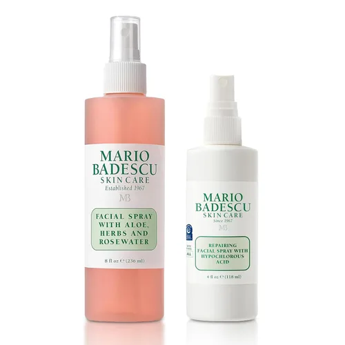 Vista 25 de Mario Badescu Espray facial con aloe, hierbas y agua de rosas para todo tipo de piel, bruma facial que hidrata, rejuvenece y aclara