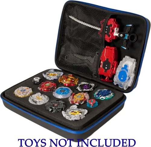 Vista 4 de Battling Tops Soft Carrying Case Waterproof Storage Organizer for Spinning Top and Launcher (Medium)