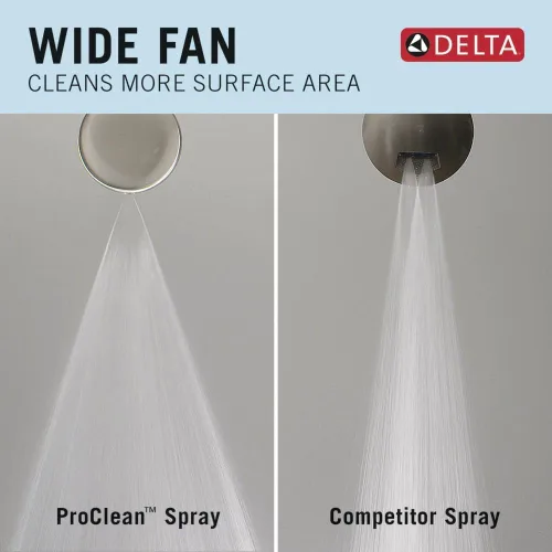 Vista 6 de Ducha de mano con barra deslizante de 7 ajustes con spray de limpieza