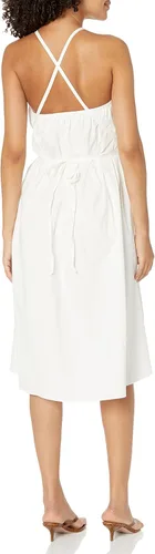Vista 2 de NIA Vestido reversible de popelina para mujer