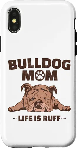 Vista 5 de Funny English Bulldog Gift - English Bulldog Mom Case for iPhone 17