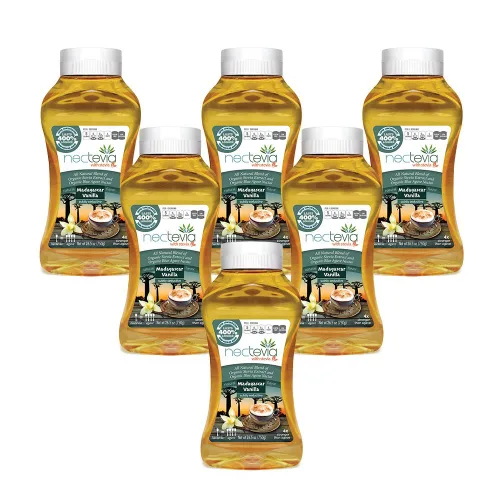 Vista 8 de Nectevia New England Maple - Néctar de agave con infusión de stevia, paquete de 2