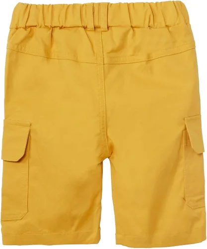 Vista 2 de Mud Kingdom Pantalones cortos cargo de sarga para niños pequeños, vacaciones de verano