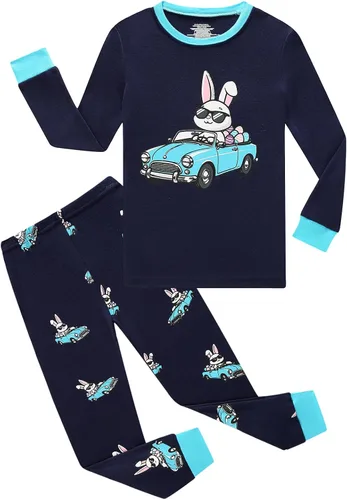 Vista 16 de Dolphin&Fish Pijamas de Niño de Manga Larga de Algodón Ropa de Niños Ropa de Dormir para Niños Pequeños
