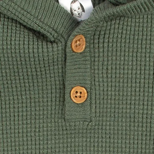 Vista 4 de Gerber Conjunto de suéter con capucha y pantalón de punto para bebés y niños pequeños