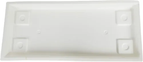 Vista 12 de The HC Companies Bandeja Rectangular Veneciana para Plantas - Platillo de 17.5" para Maceta de 18", Bandeja de Goteo de Plástico para Drenaje - Uso