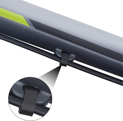 Vista 2 de 100 piezas de clips en C para bicicleta, abrazaderas de guía de manguera, cables de cambio de freno con caja de plástico para bicicleta MTB