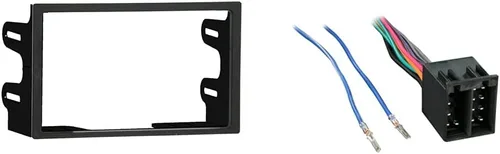 Vista 3 de Metra 95-9012 Kit de tablero de instalación doble DIN para Volkswagen Golf, GTI, Jetta y Passat 1999-2006 Made for select Volkswagen models