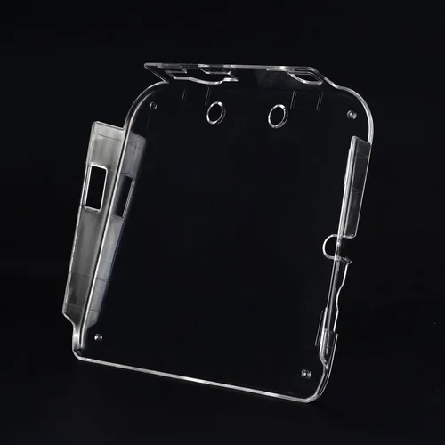 Vista 4 de Compatible con funda 2DS, funda protectora rígida de plástico transparente AKWOX para 2DS
