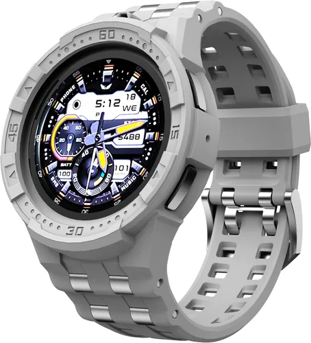 Vista 9 de Funda Compatible con Correa de Banda para Samsung Galaxy Watch 5 Pro con Estuche para Galaxy 5 Pro 45mm 2022 Hombre