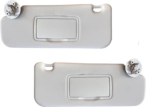 Vista 10 de Visor solar para Chevy Cruze 2017-2018 juego de pares izquierdo+derecho gris 2MPLASTIC 3 tornillos (atmósfera gris)
