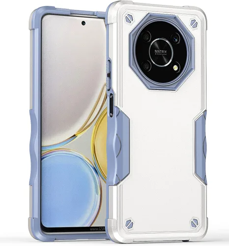 Vista 11 de Compatible con Honor X9, a prueba de golpes, híbrida resistente a los golpes, funda híbrida para parachoques híbrida de cuerpo completo, resistente