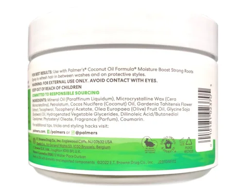 Vista 2 de Palmer's Fórmula de aceite de coco Moisture Gro, 8.8 onzas