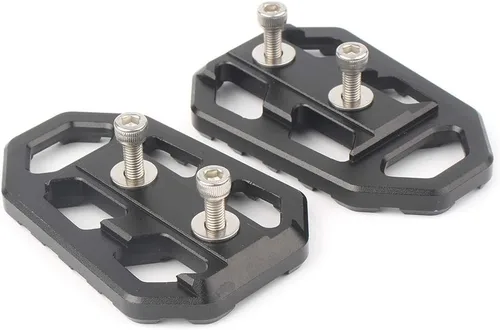 Vista 5 de Zhisheng - Estriberas anchas para motocicleta, reposapiés, pedal negro para Kawasaki para Versys-X300 17-18, para Versys 650 para Versys 1000 15-19