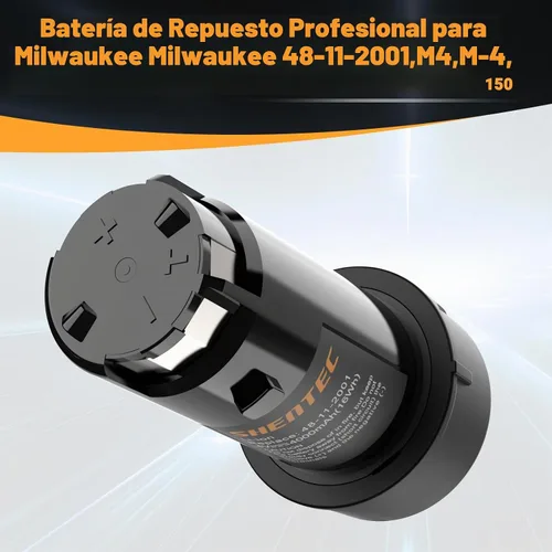 Vista 2 de Shentec Paquete de 2 baterías de iones de litio de 4V 4.0Ah compatibles
