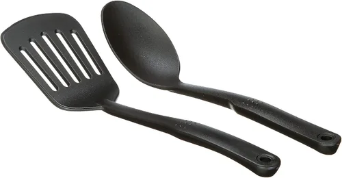 Vista 4 de GoodCook Everyday - Juego de utensilios de cocina antiadherentes de 10 piezas con utensilios, incluye sartenes, sartenes y cacerola, aluminio