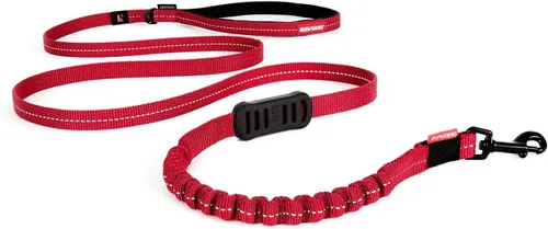 Vista 10 de EzyDog Zero Shock LITE - Correa elástica para perros que tiran o excitan, doble asa y reflectante para perros medianos o pequeños