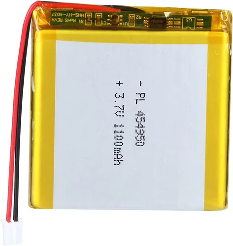 Vista 22 de 3.7V 2000mAh Batería 103450 Li-ion Li-ion recargable Li-ion Li-Po Batería con 2P PH 0.079 in Pitch Connector