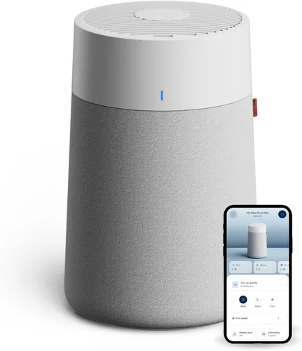 Vista 9 de BLUEAIR Purificadores de aire para dormitorio, habitación pequeña, purificadores de aire para el hogar, purificadores de aire para mascotas