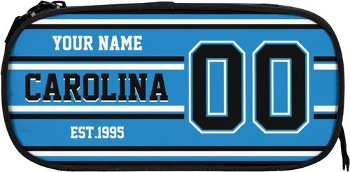 Vista 28 de Estuche de lápices personalizado Arizona con número de nombre, caja de lápices personalizada estilo fútbol, estuche de bolígrafo personalizado