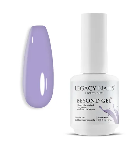 Vista 40 de LEGACY NAILS Professional Beyond Gel Soak-Off Esmalte de uñas – Cobertura completa, altamente pigmentado (BEYOND GEL – ALBA 1/2 oz)