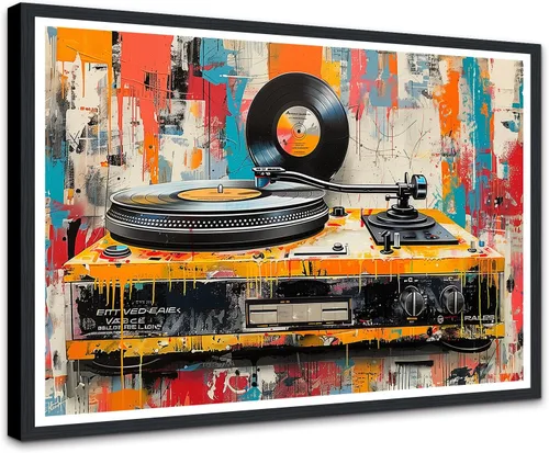 Vista 46 de Novatique Arte de Pared de Cinta de Casete Decoración de Sala de Música Póster Impreso Life Has No Rewind Casete Lienzo Arte de Pared Pósters