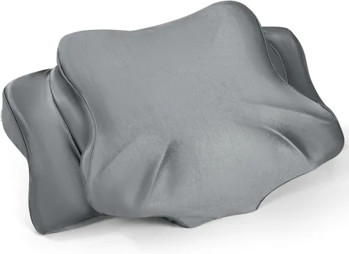 Vista 10 de Funda de almohada de satén grueso, funda de almohada elástica de 16 x 24 pulgadas para almohada cervical o almohadas de espuma viscoelástica