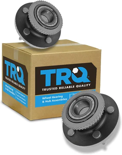 Vista 183 de TRQ Juego de 2 rodamientos de rueda delantera y conjunto de cubo compatible con Tesla 3 2020 Y 2018-2019 para Tesla 3 2020 Tesla Y AWD 2018-2019
