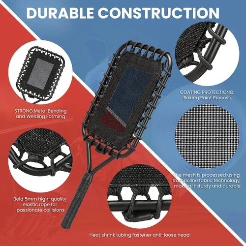 Vista 4 de Raqueta de béisbol para bolas voladoras: Raqueta Fungo de béisbol/Raqueta de béisbol para entrenadores y padres para ayudar a los jugadores a