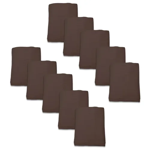 Vista 2 de Body Linen Paquete de 10 mantas de masaje de forro polar Gentility™, mantas de spa cálidas, acogedoras y de felpa. Crea ese ambiente perfecto. 54 x