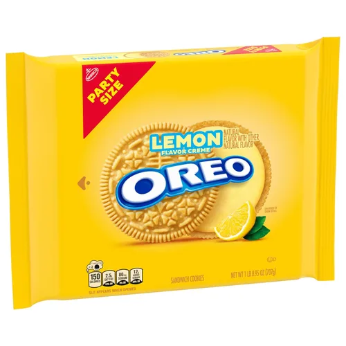 Vista 52 de OREO REESE'S Galletas sándwich de chocolate con crema de maní, 12.35 onzas (paquete de 2)
