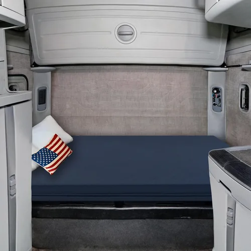 Vista 9 de American Road Dream - Colchón de espuma viscoelástica de gel para camión, comodidad media, 74 x 30 x 5 pulgadas