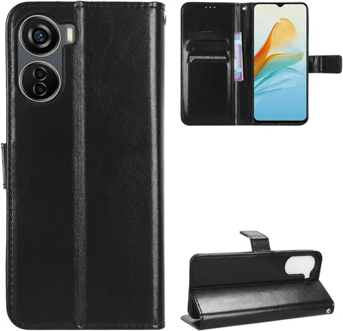 Vista 12 de Funda para Honor X50i, funda de cuero con tapa para Honor X50i 5G CRT-AN00 Case Gold Oro