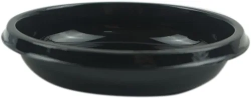 Vista 7 de 100 mini platos de salsa de inmersión de 3.11 x 3.11 pulgadas, juego de platos redondos desechables de plástico para salsa de soja negra, bandeja