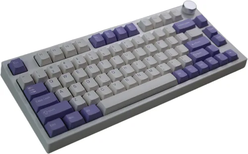 Vista 11 de NJ80-AP Teclado mecánico inalámbrico con perilla Bluetooth 5.0/2.4G/conexión con cable 75% Teclado para juegos programable RGB personalizado